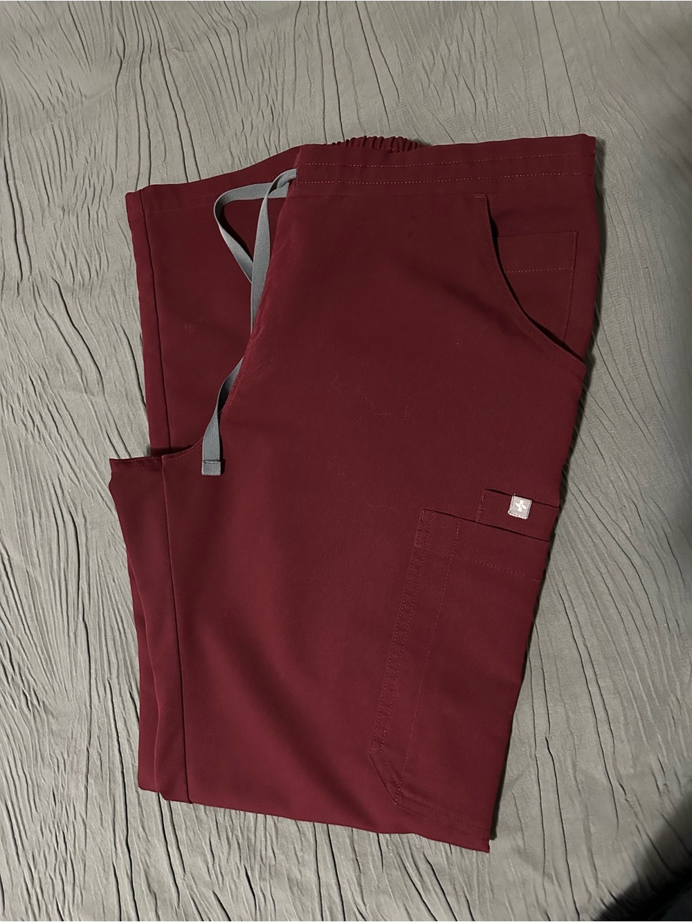 Burgundy Yola figs pants